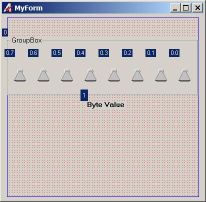 Using arrays of control objects in ATEasy